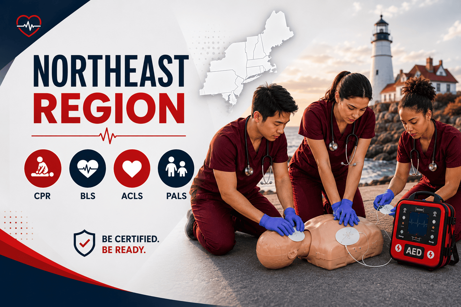 Northeast USA CPR, BLS, ACLS & PALS Classes