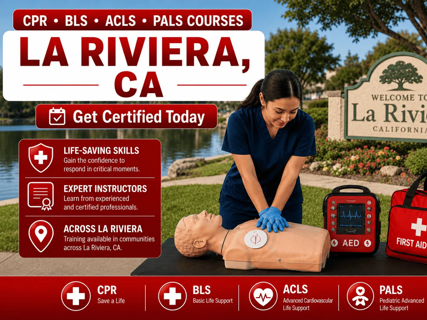 cpr bls courses in la riviera ca