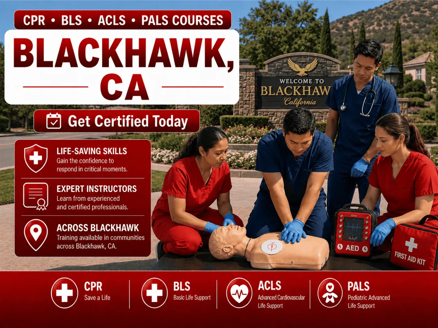 cpr bls certification courses in blackhawk ca