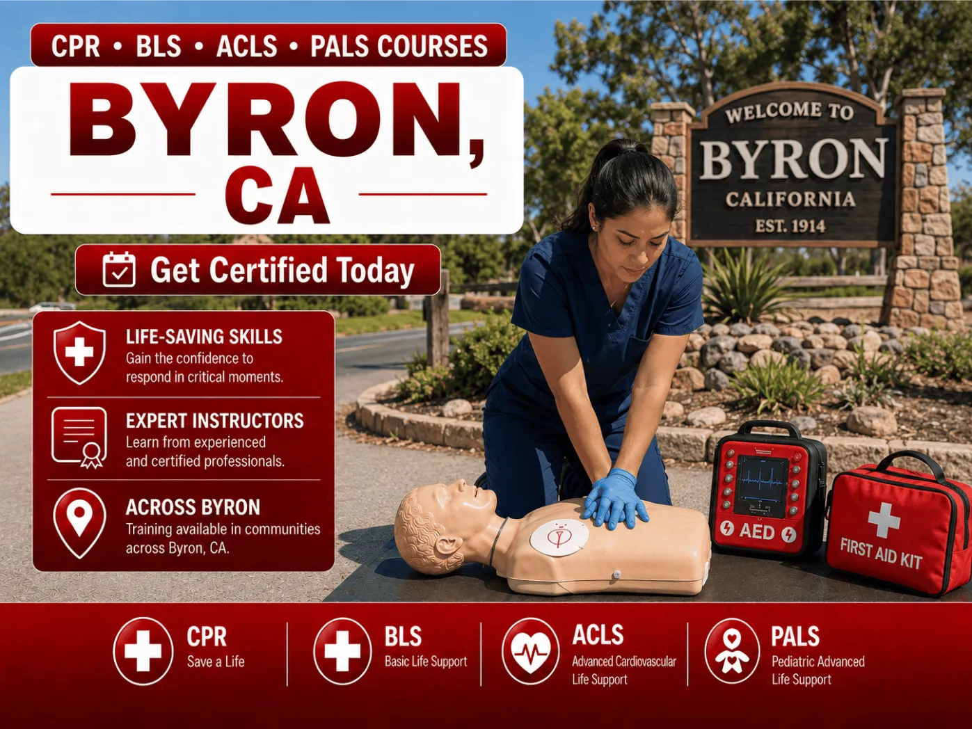 cpr bls certification courses in byron ca