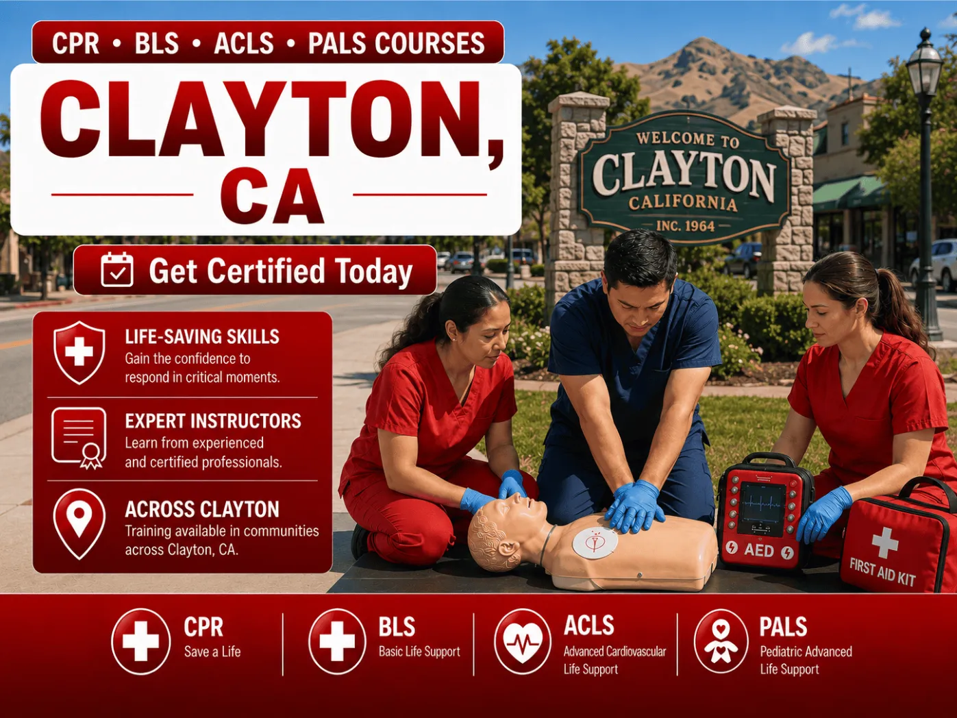 cpr bls certification courses in clayton ca