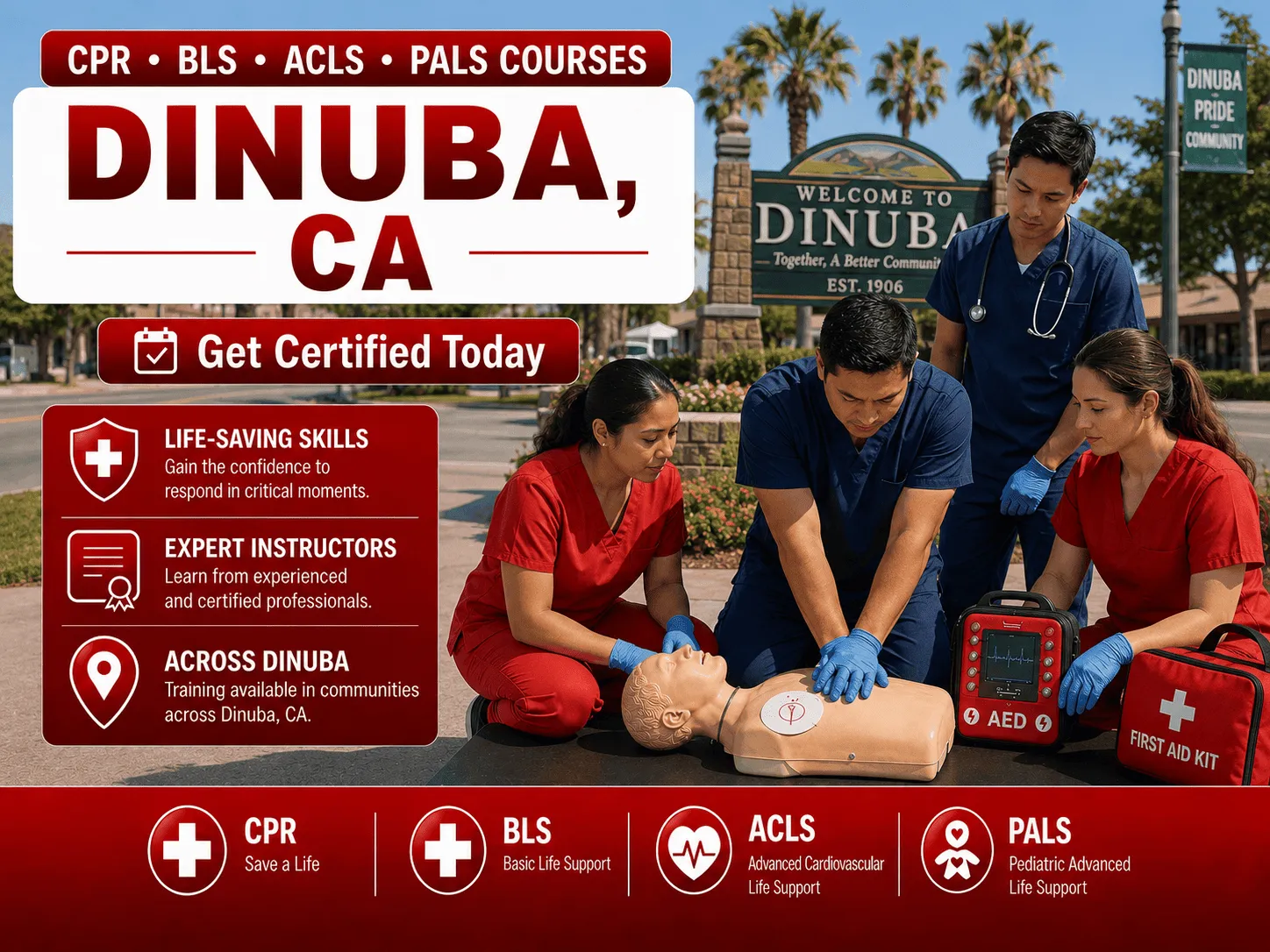 cpr bls certification courses in dinuba ca