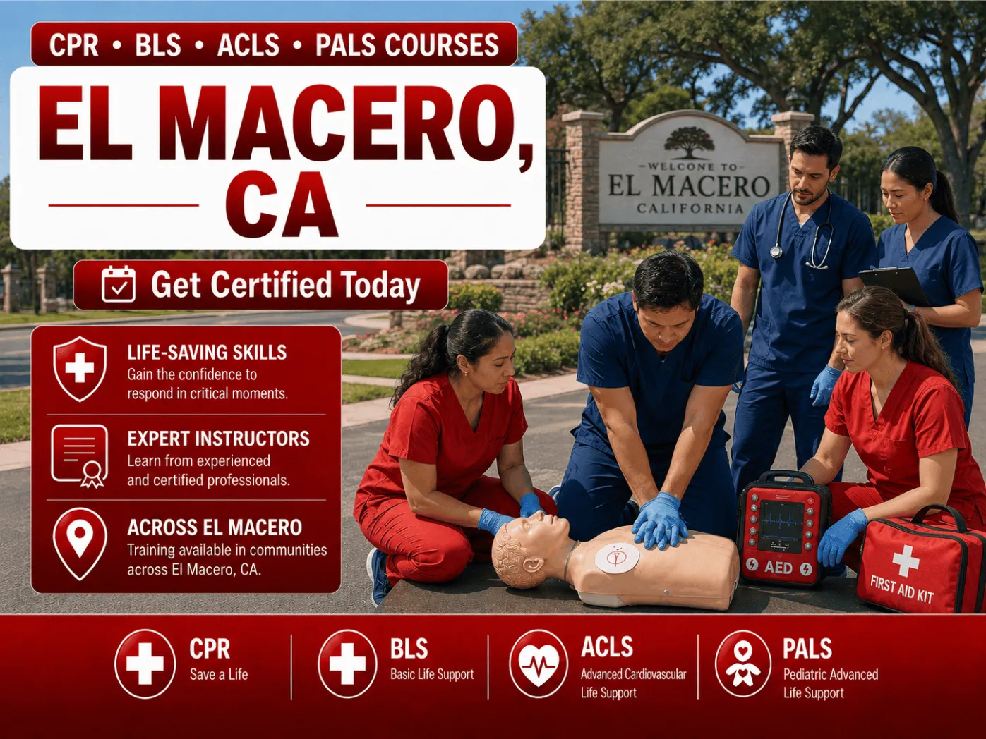cpr bls certification courses in el macero ca
