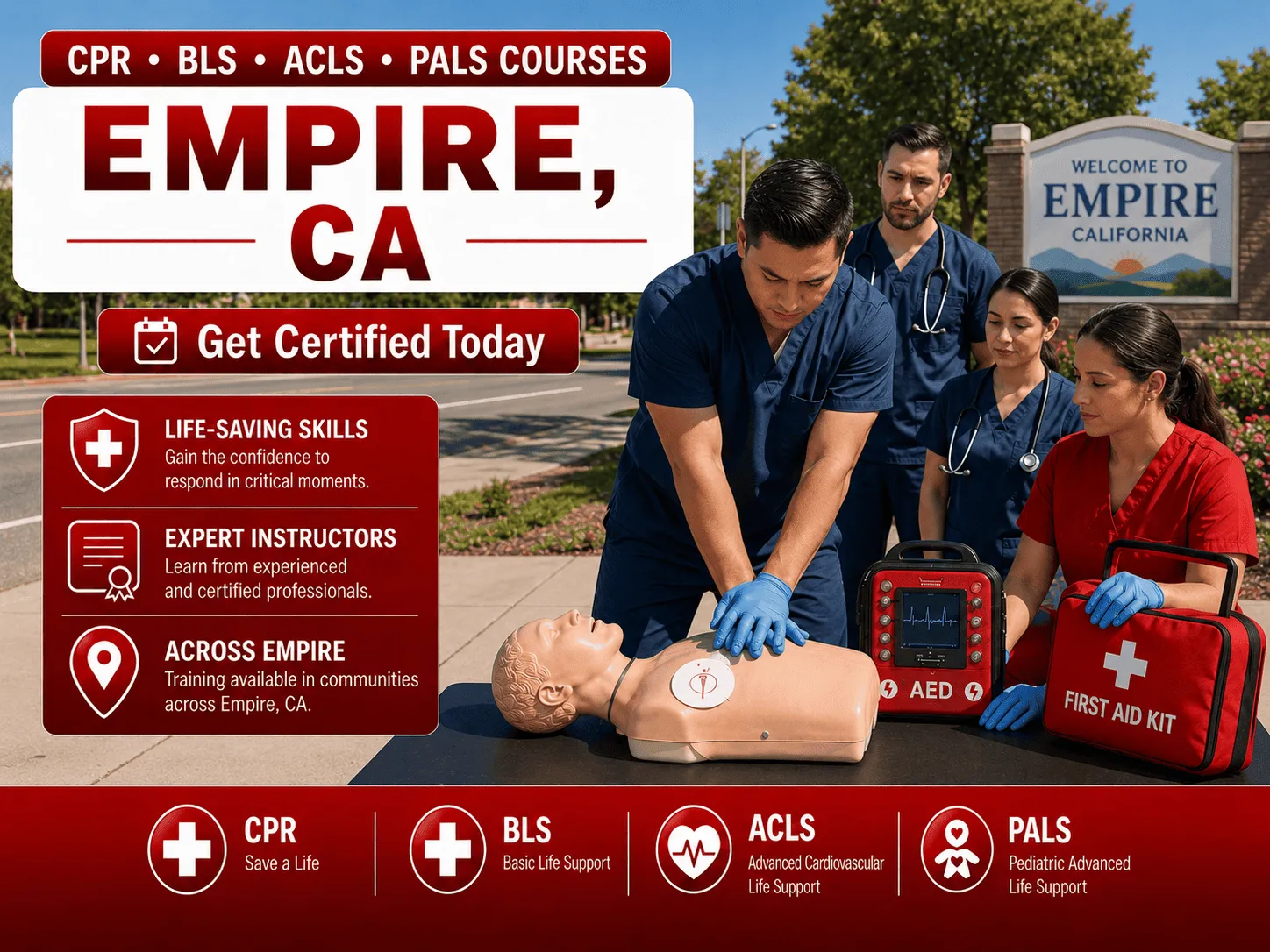 cpr bls certification courses in empire ca