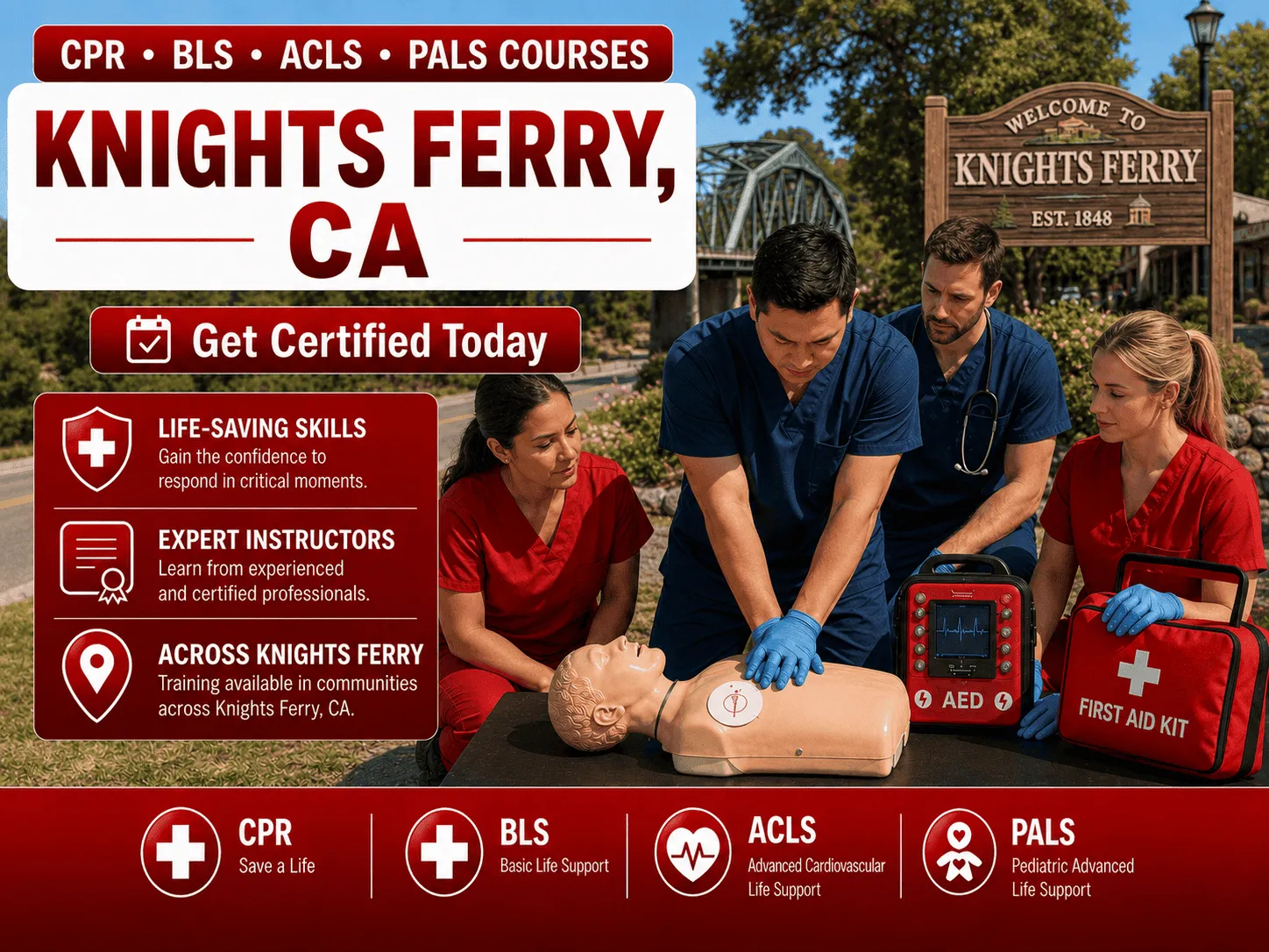 cpr bls certification courses in knights ferry ca