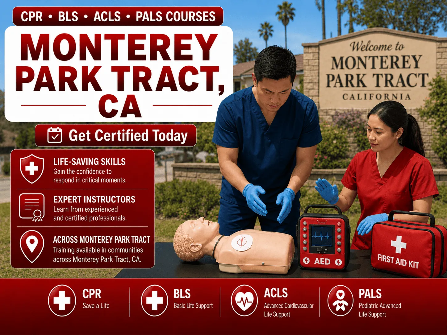 cpr bls certification courses in monterey park tract ca