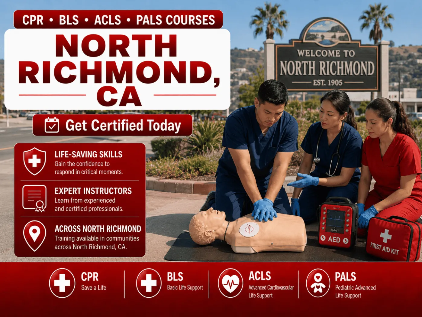 cpr bls certification courses in north richmond ca