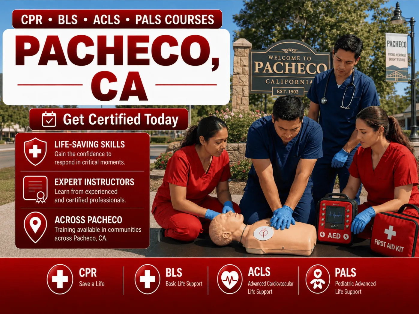 cpr bls certification courses in pacheco ca