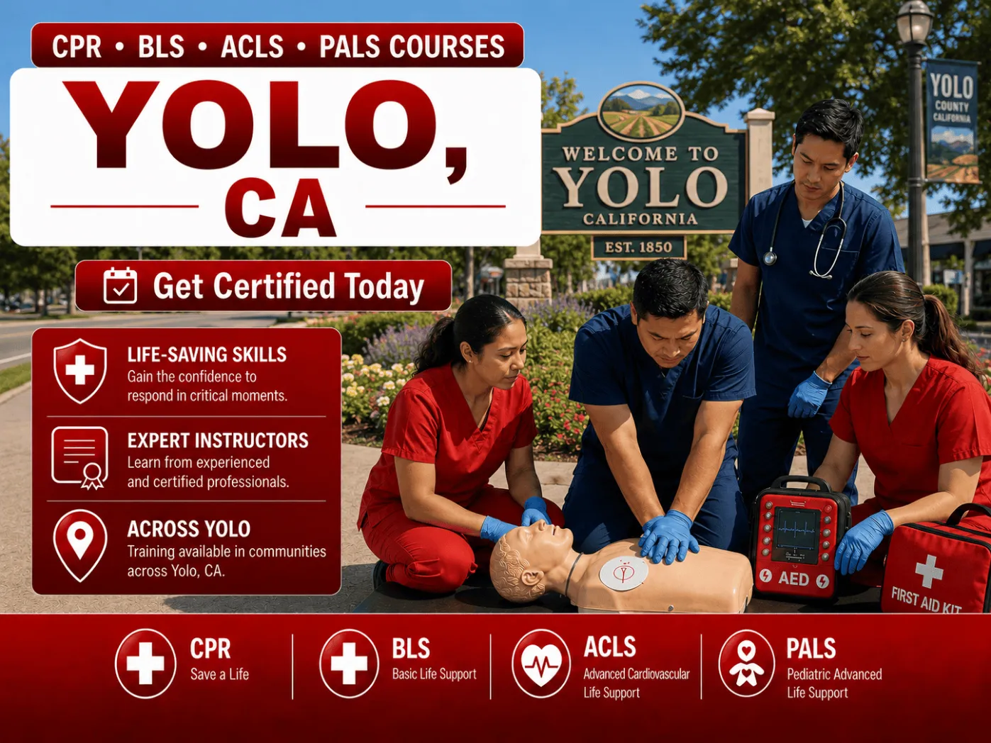 cpr bls certification courses in yolo ca